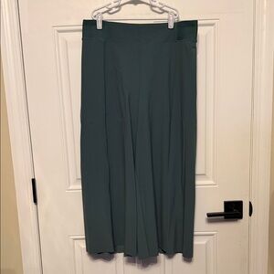 Athleta wide leg crop pants